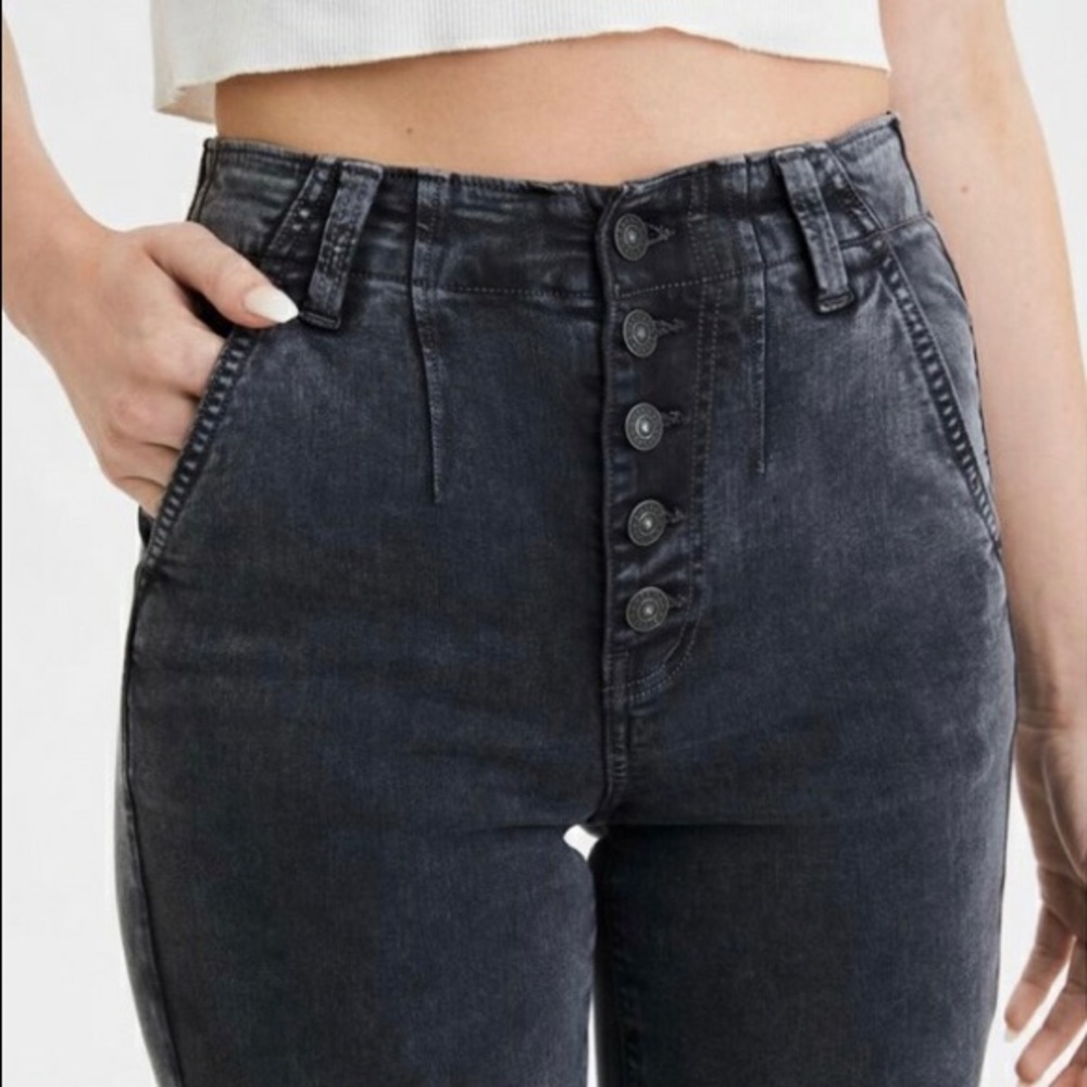 American Eagle Outfitters Black High-Waisted Jeggings